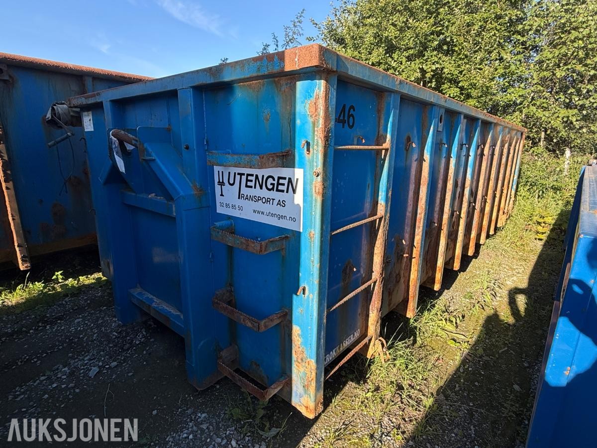 Krokkasser krokcontainer - 22 m3