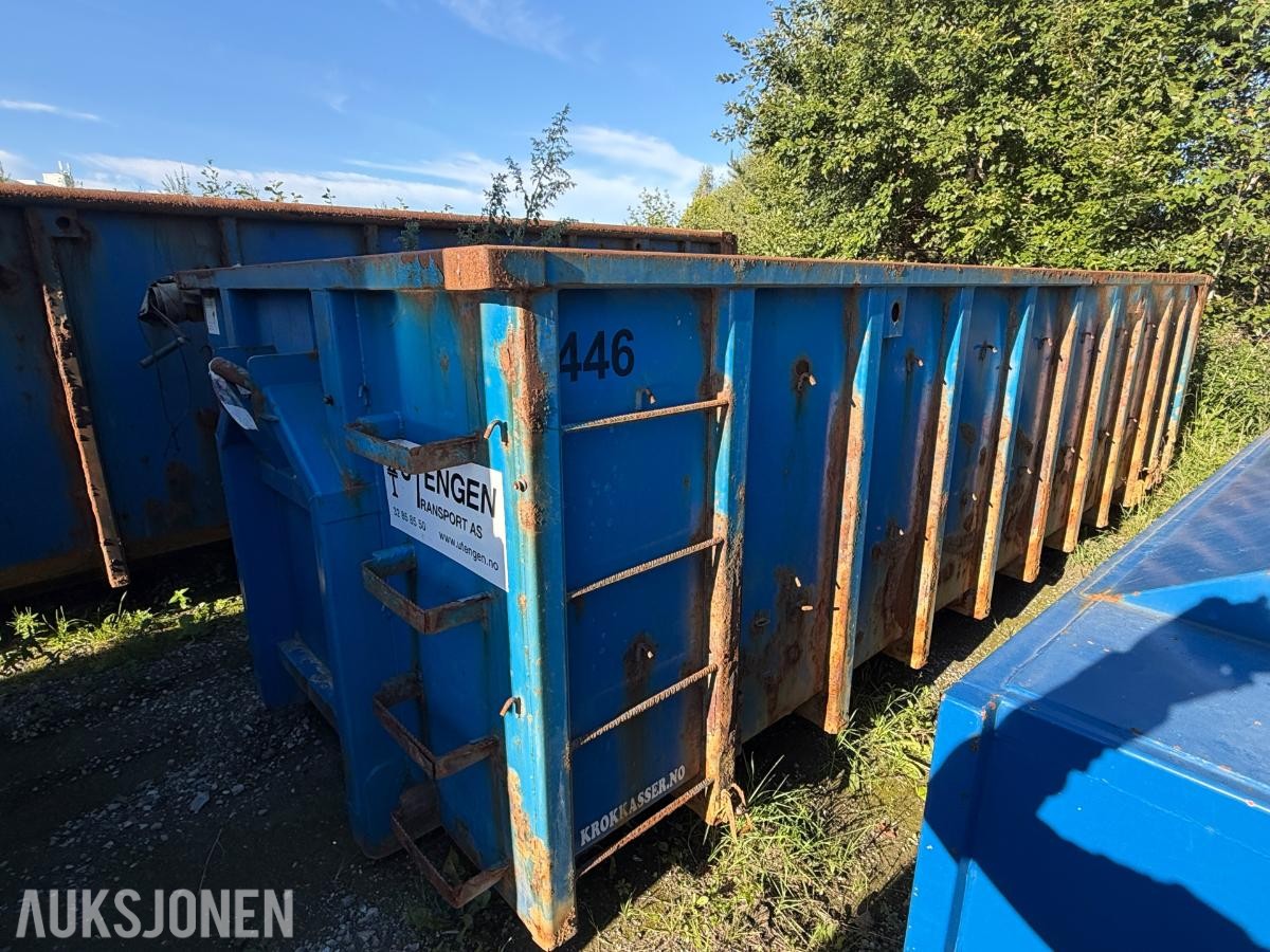 Krokkasser krokcontainer - 22 m3
