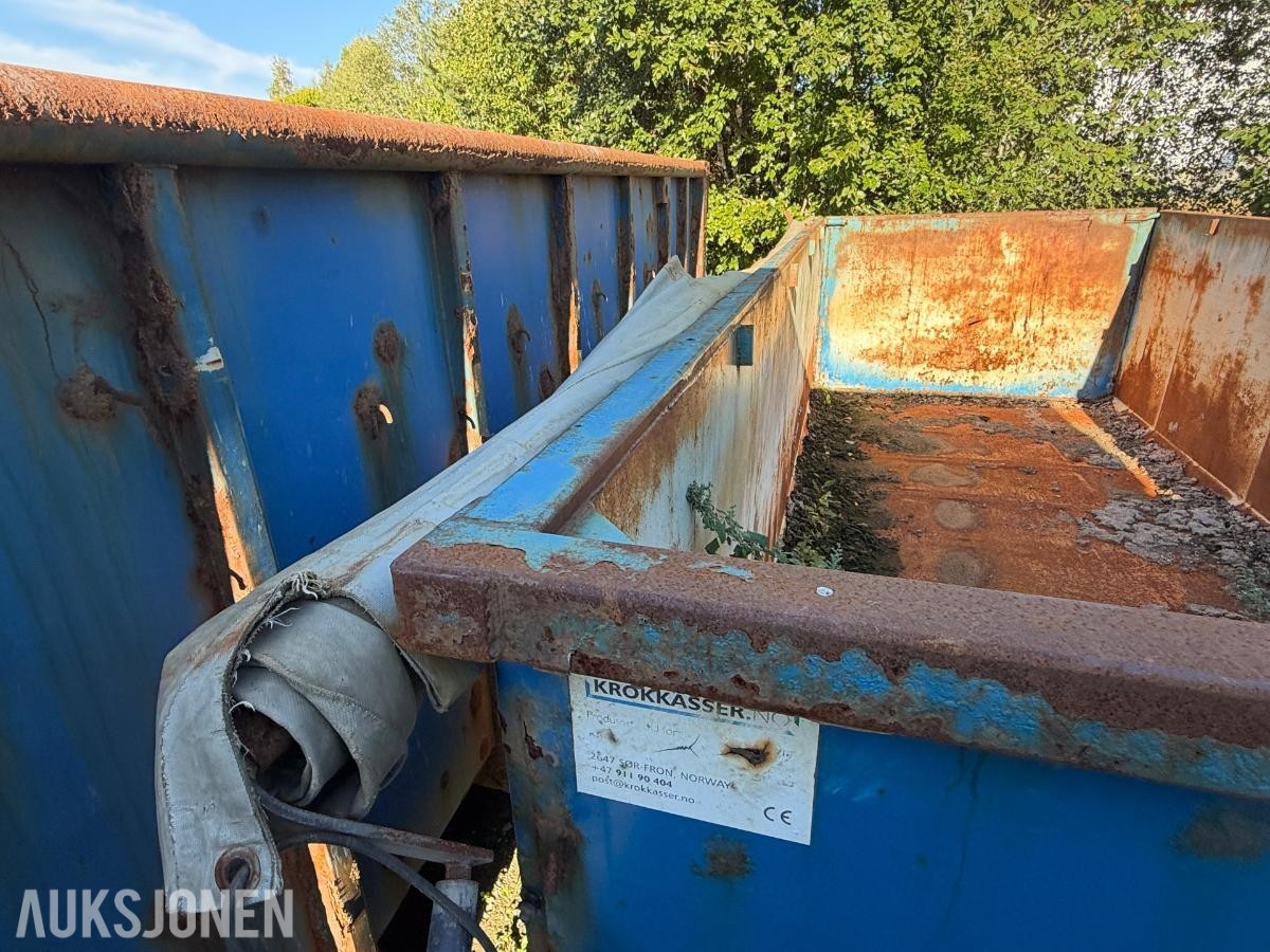 Krokkasser krokcontainer - 22 m3