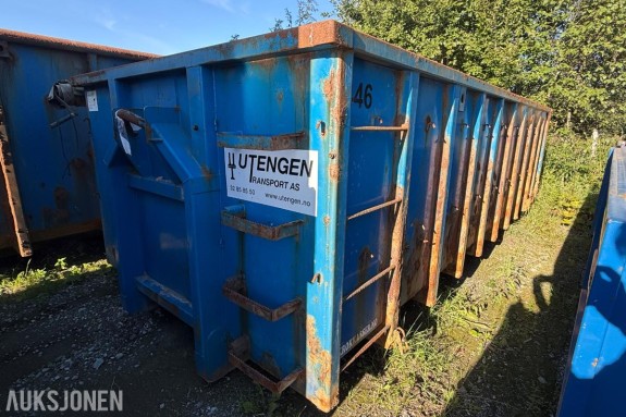 Krokkasser krokcontainer - 22 m3