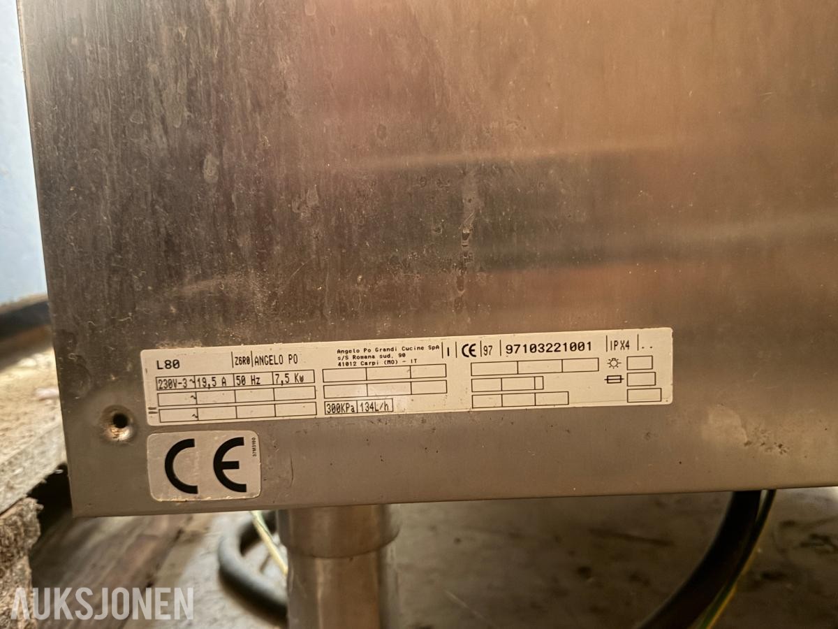 1997 Angelo L80 industrioppvaskmaskin