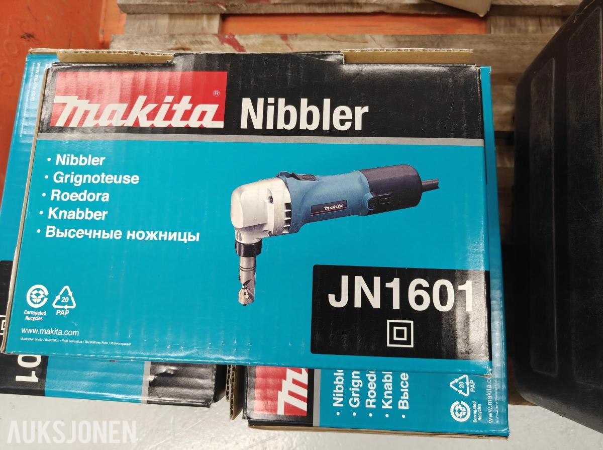 Makita Nibbler JN1601 - 5 stk - Ubrukte