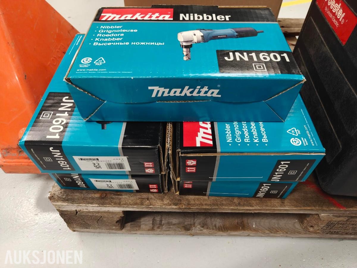 Makita Nibbler JN1601 - 5 stk - Ubrukte