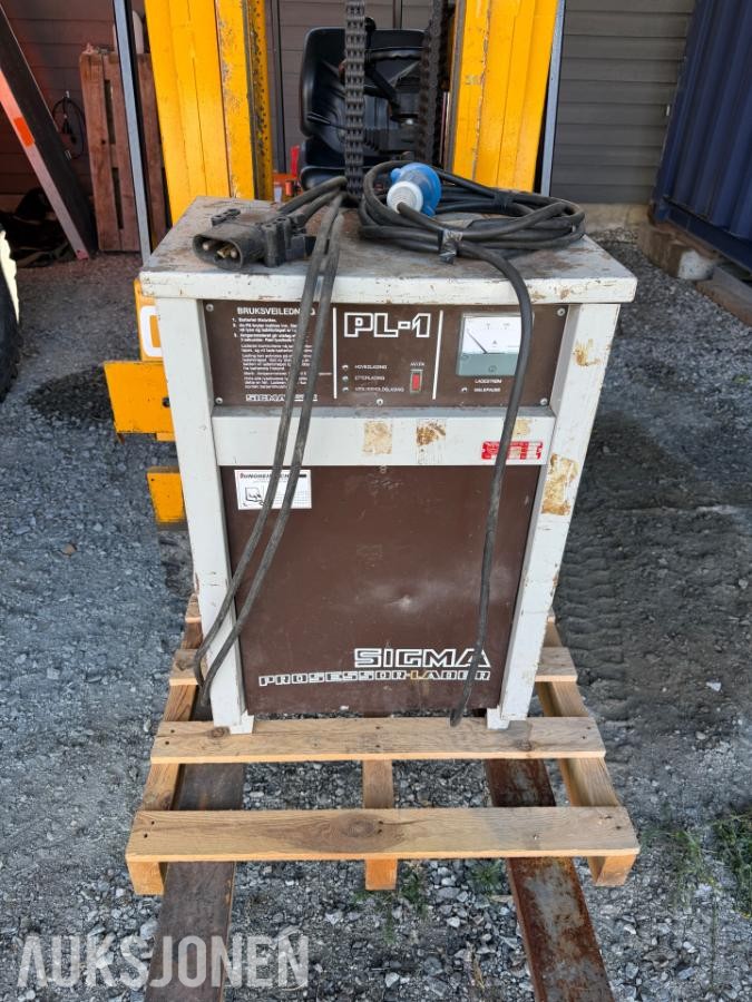 1985 Jungheinrich EFGA 616 G elektrisk gaffeltruck – 1,6 tonn