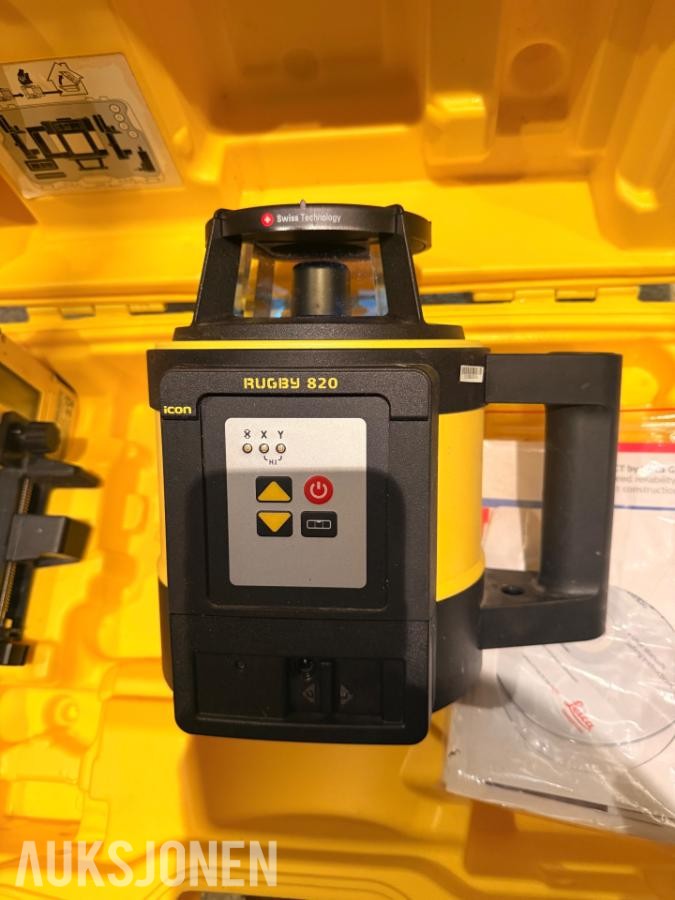 Leica Rugby 820 anleggslaser - pakke