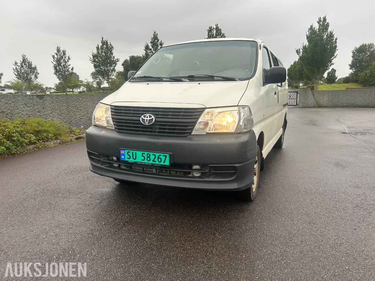 2008 Toyota HiAce 2.5 117hk 4WD hengerfeste EU ok 05.2028