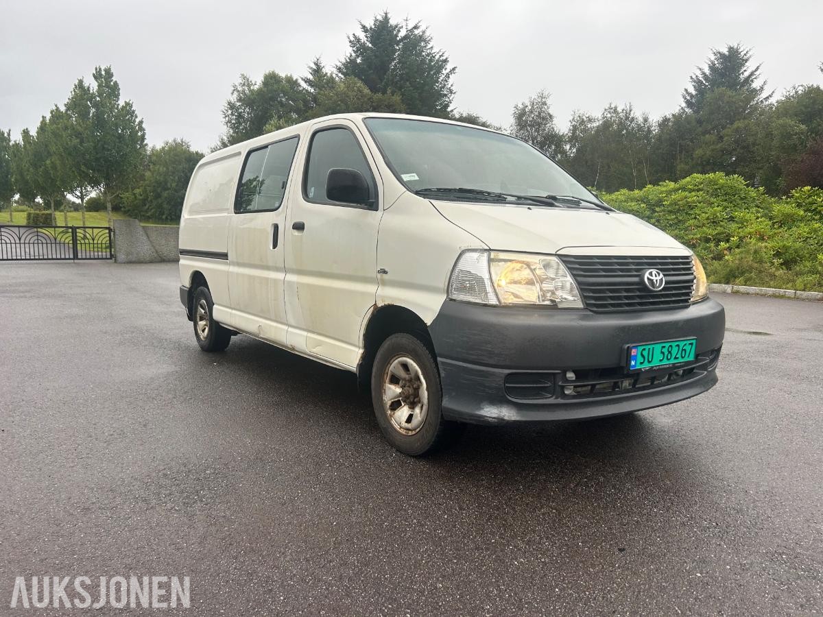 2008 Toyota HiAce 2.5 117hk 4WD hengerfeste EU ok 05.2028