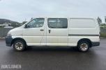 2008 Toyota HiAce 2.5 117hk  4WD hengerfeste  EU ok 05.2028