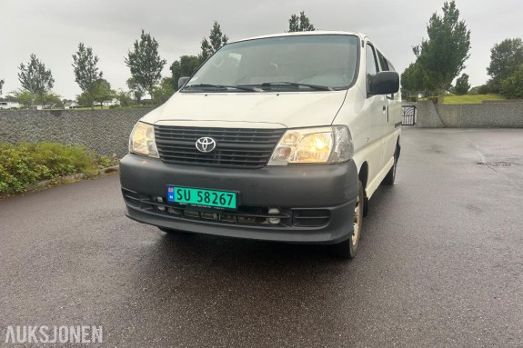 2008 Toyota HiAce 2.5 117hk 4WD hengerfeste EU ok 05.2028