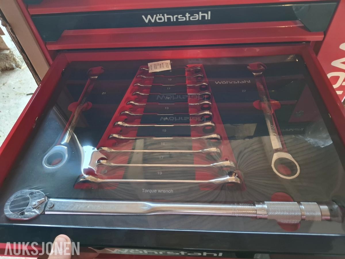 Wöhrstahl XXL Verktøyvogn 419 deler