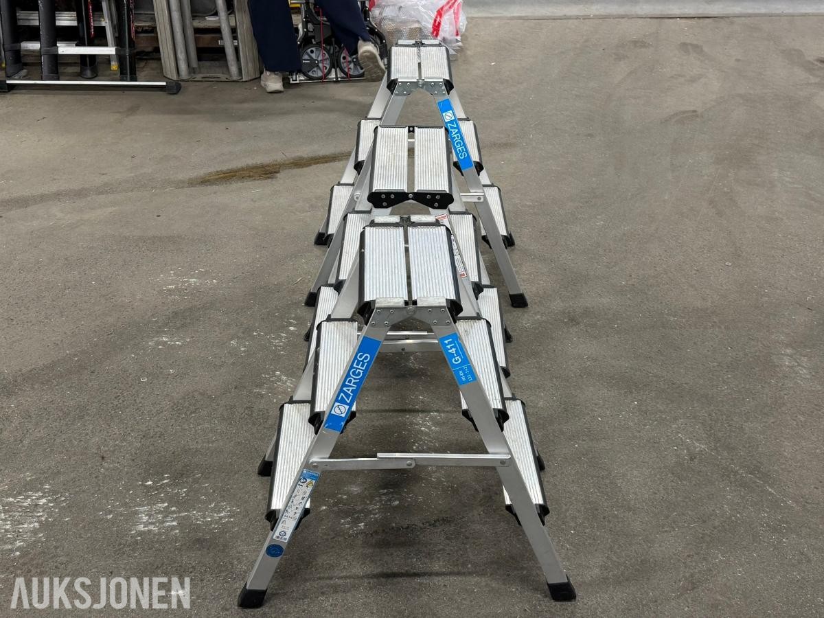 Zarges - Khiment bukker 2X3 TRINN - 3 stk