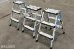 Zarges - Khiment bukker 2X3 TRINN - 3 stk