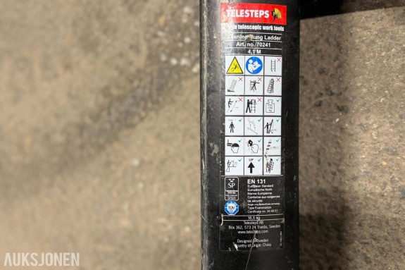 Teleskopstiger 3 stk