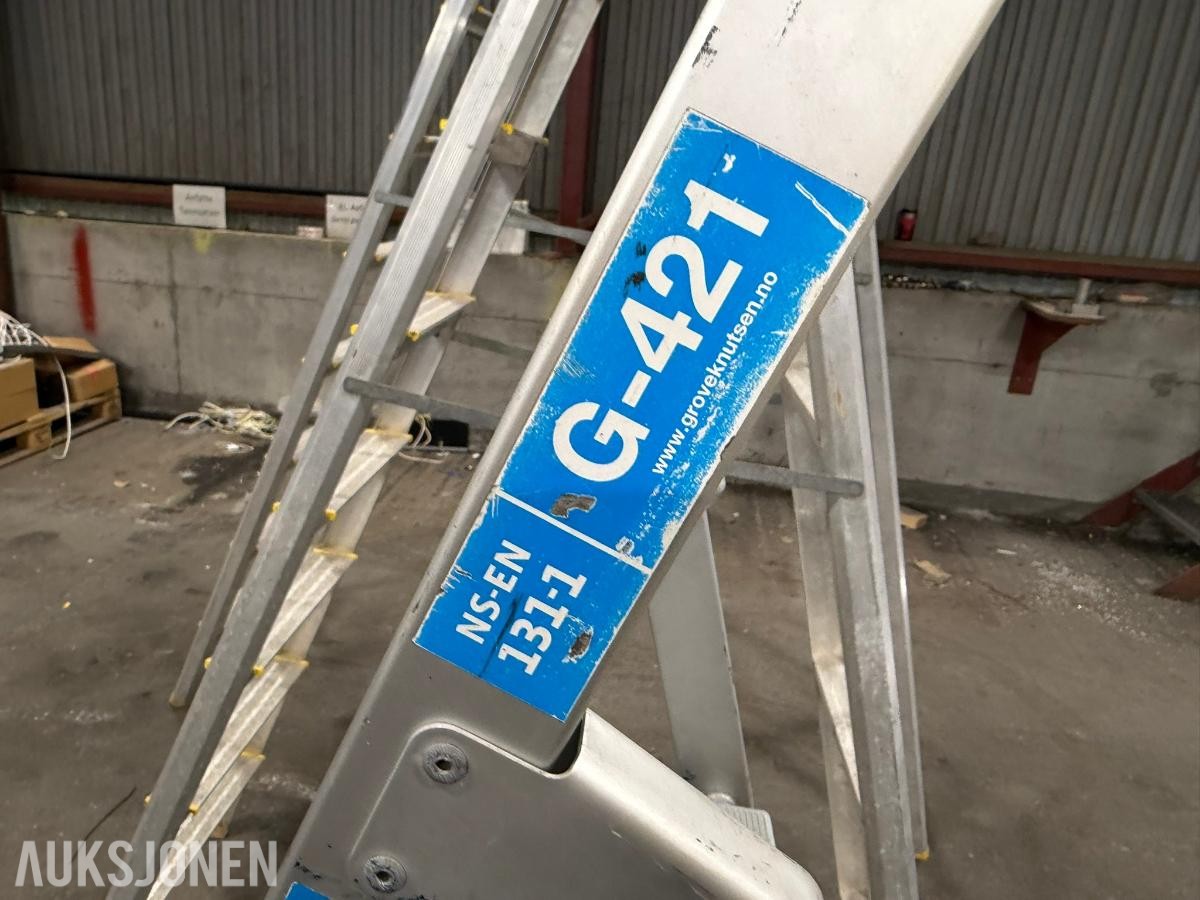 Zarges og Wibe Trappestiger - 3 stk