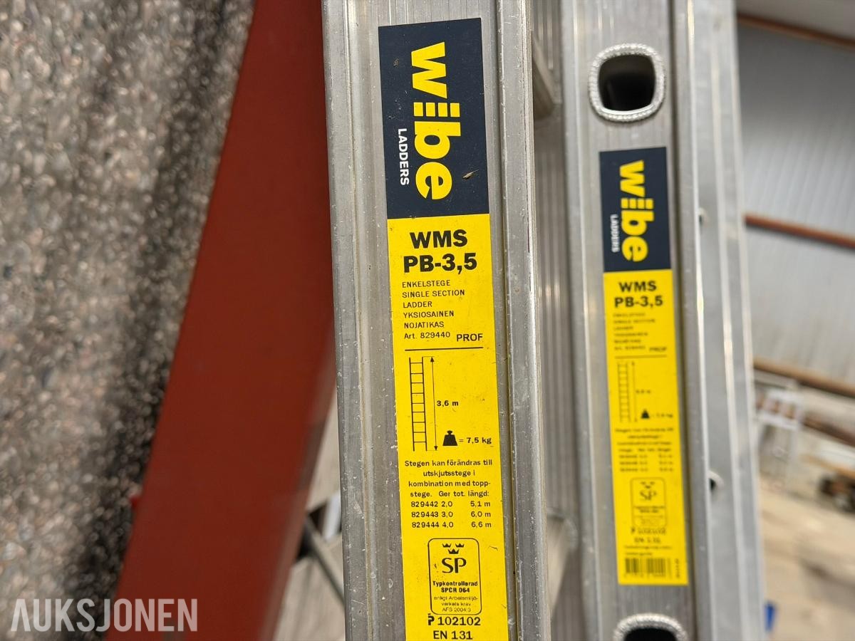 Wibe og Zarges Stiger