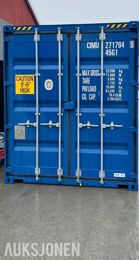NYE 40"FT HC ONE WAY USED CONTAINER. Container