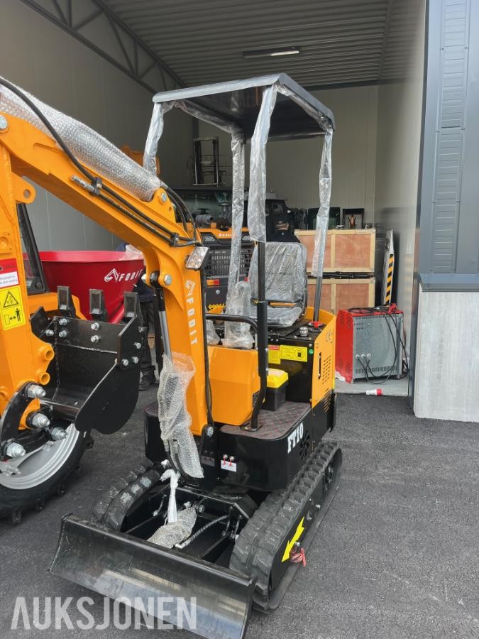 2026 Fodit FT10 Standard minigraver, 35 cm graveskuffe