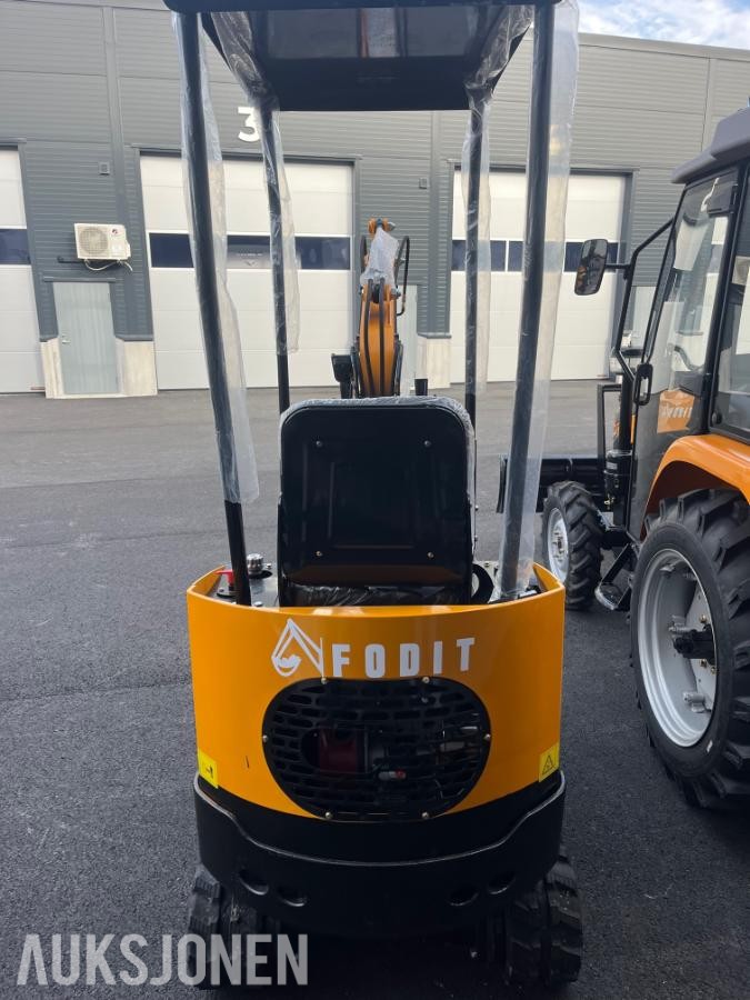 2026 Fodit FT10 Standard minigraver, 35 cm graveskuffe