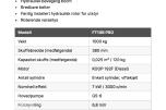 2026 Fodit FT10 Standard minigraver, 35 cm graveskuffe