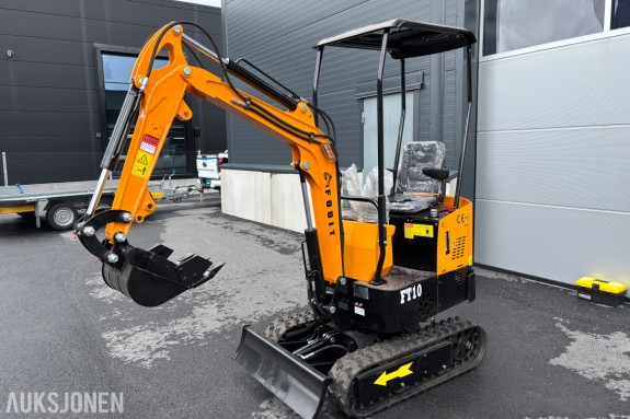 2026 Fodit FT10 Standard minigraver, 35 cm graveskuffe