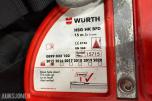 Würth fallsikringsutstyr med fallblokker seler og tau