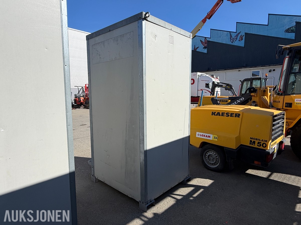 Danfo toalett med strøm og lys