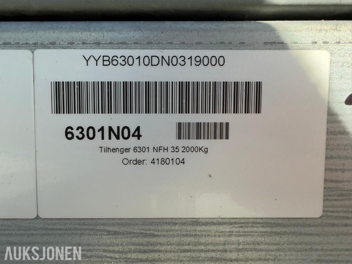 2022 Tysse 6301 NFH 35 2000Kg