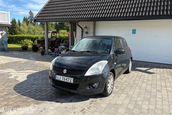 2013 Suzuki Swift 1.2 bensin 94hk 4X4 Cruisekontroll, S+V dekk, EU ok 02.2027