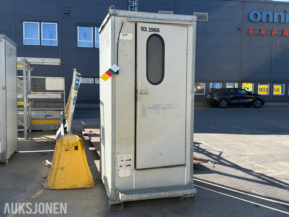 Danfo toalett med strøm og lys