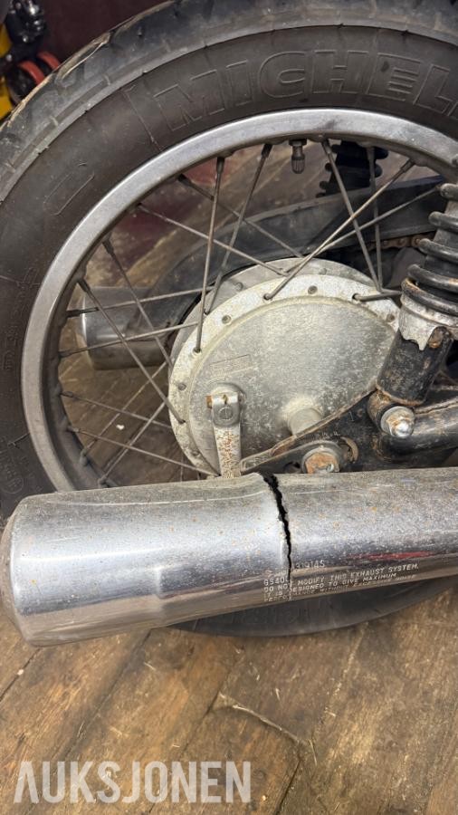 1978 SUZUKI GS 400 MOTORSYKKEL