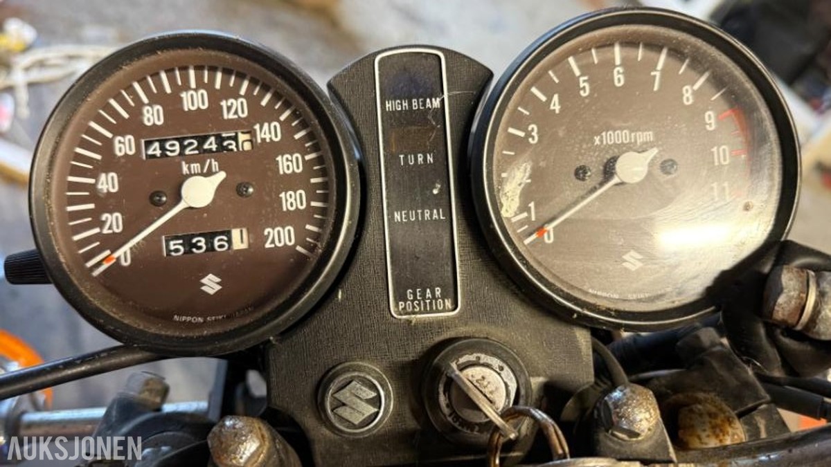 1978 SUZUKI GS 400 MOTORSYKKEL