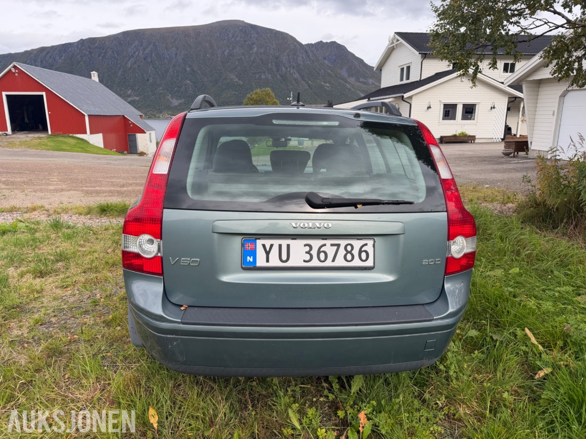 2005 Volvo V50, 2.0-136 D, 187000 km, Eu godkjent til 30.01.2028
