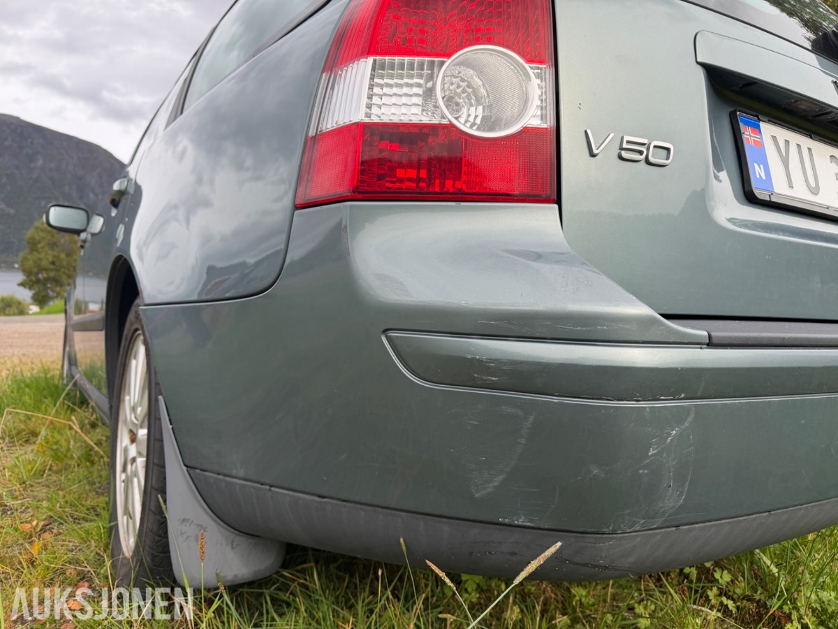 2005 Volvo V50, 2.0-136 D, 187000 km, Eu godkjent til 30.01.2028