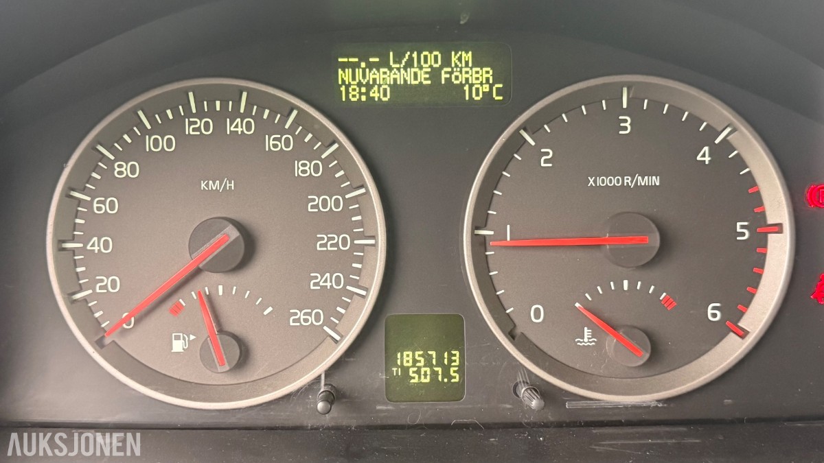 2005 Volvo V50, 2.0-136 D, 187000 km, Eu godkjent til 30.01.2028