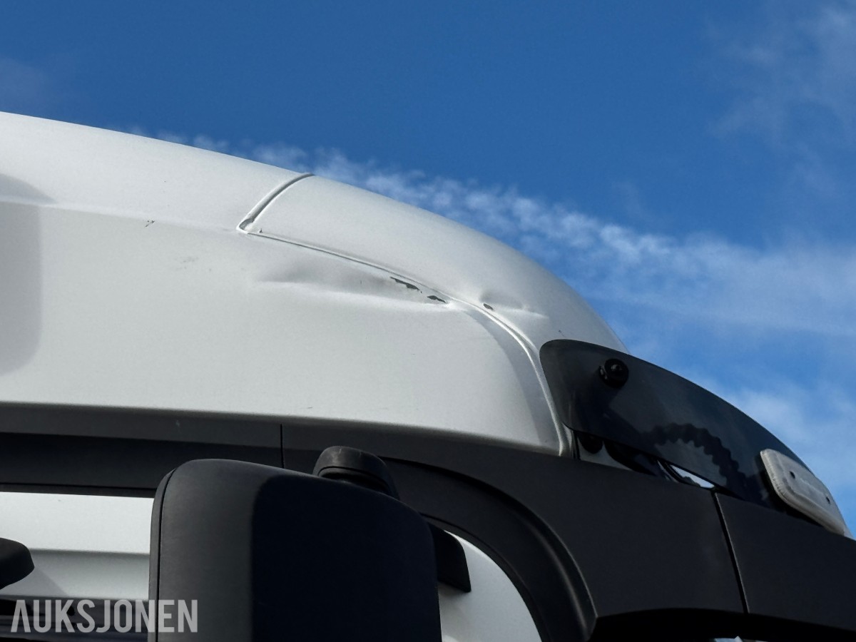 2018 Mercedes-Benz Actros 2553 containerchassis, 6x2 og Zepro bakløfter
