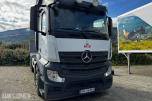 2018 Mercedes-Benz Actros 2553 containerchassis, 6x2 og Zepro bakløfter