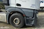 2018 Mercedes-Benz Actros 2553 containerchassis, 6x2 og Zepro bakløfter