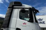 2018 Mercedes-Benz Actros 2553 containerchassis, 6x2 og Zepro bakløfter