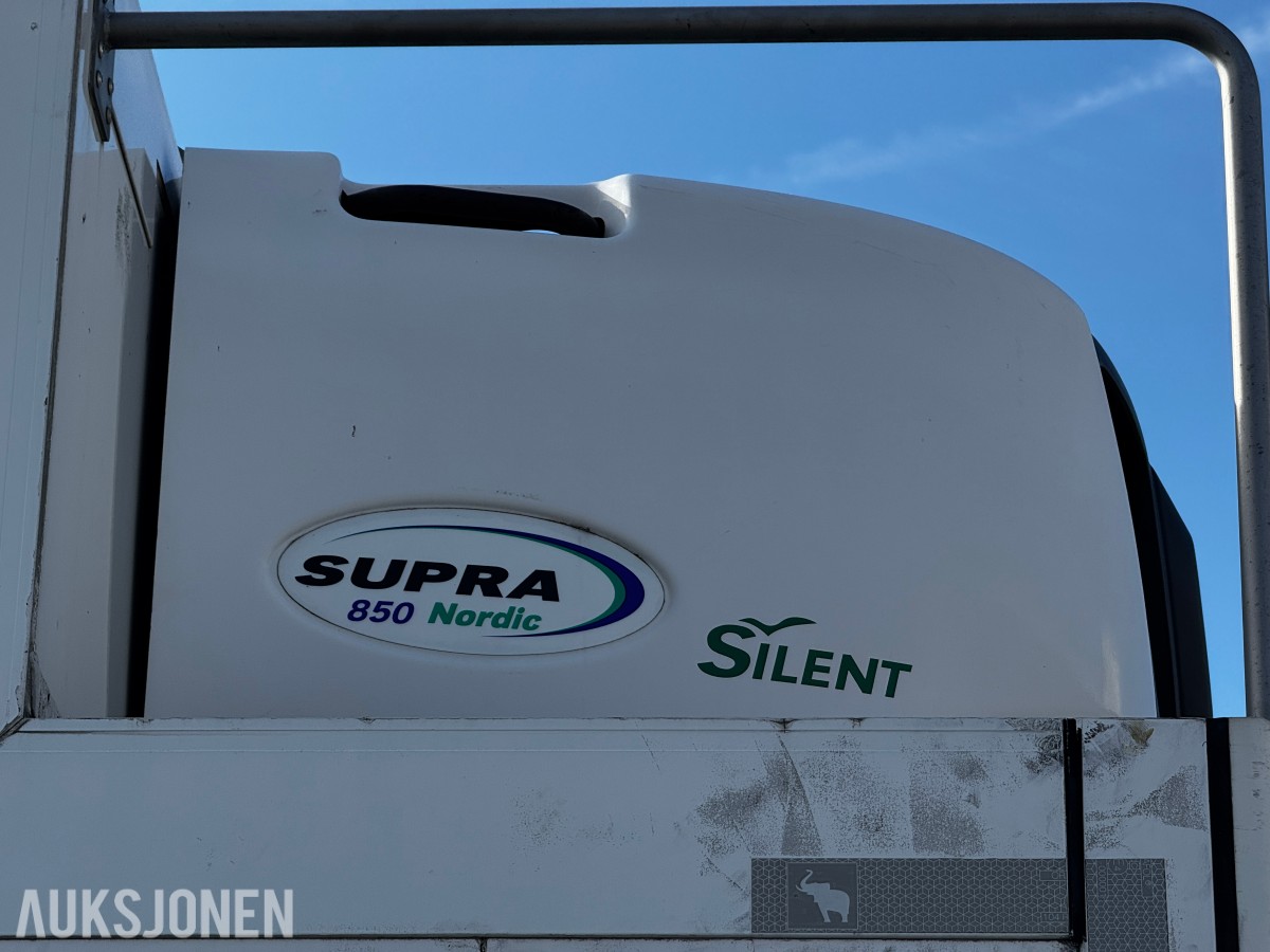 2018 Scania G 490 kjølebil med løftelem. 