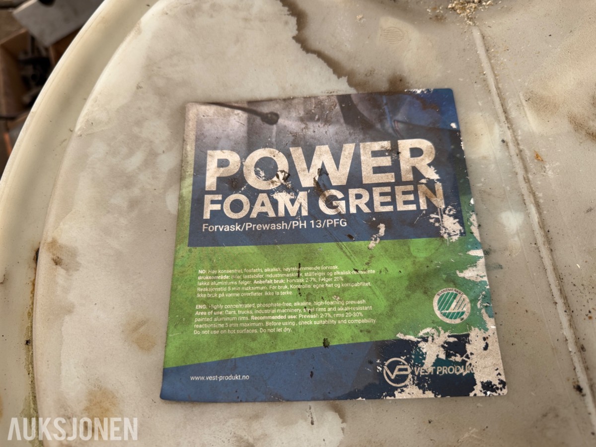 Power Foam Green – forvask-/skumvaskmiddel