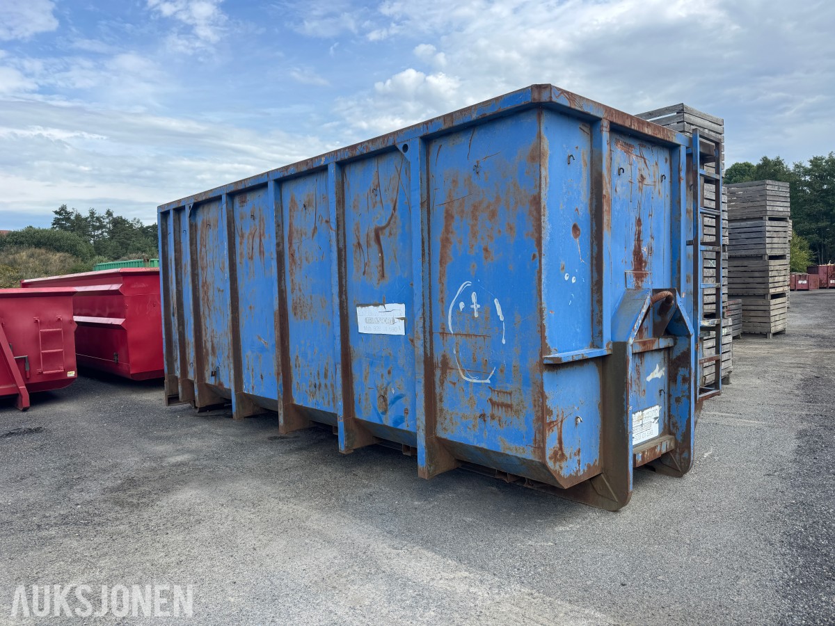 1000 Andre 6 m krokkontainer, 35 m³