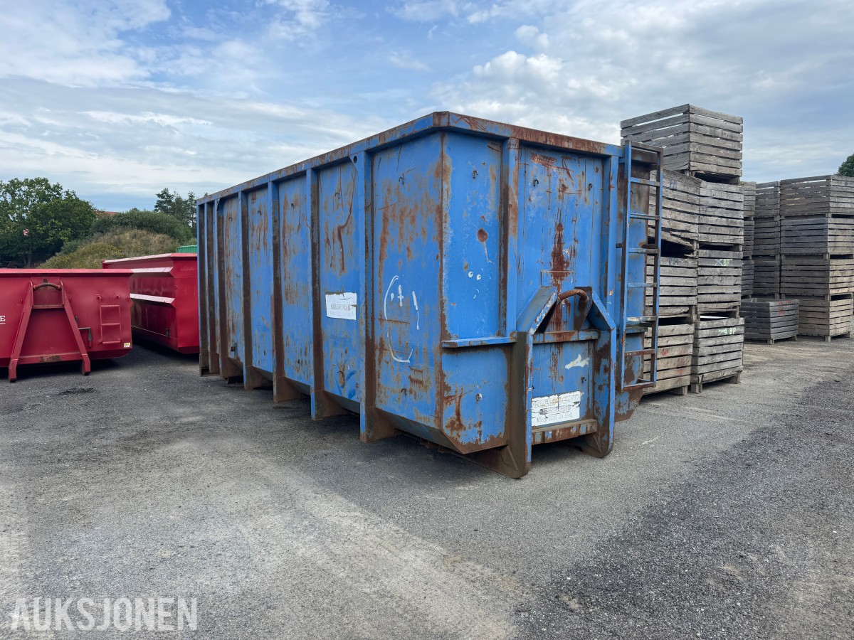 1000 Andre 6 m krokkontainer, 35 m³
