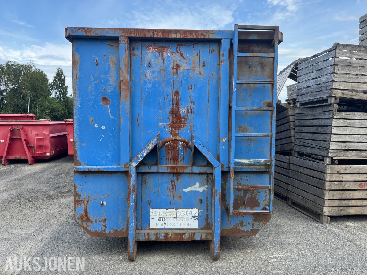 1000 Andre 6 m krokkontainer, 35 m³