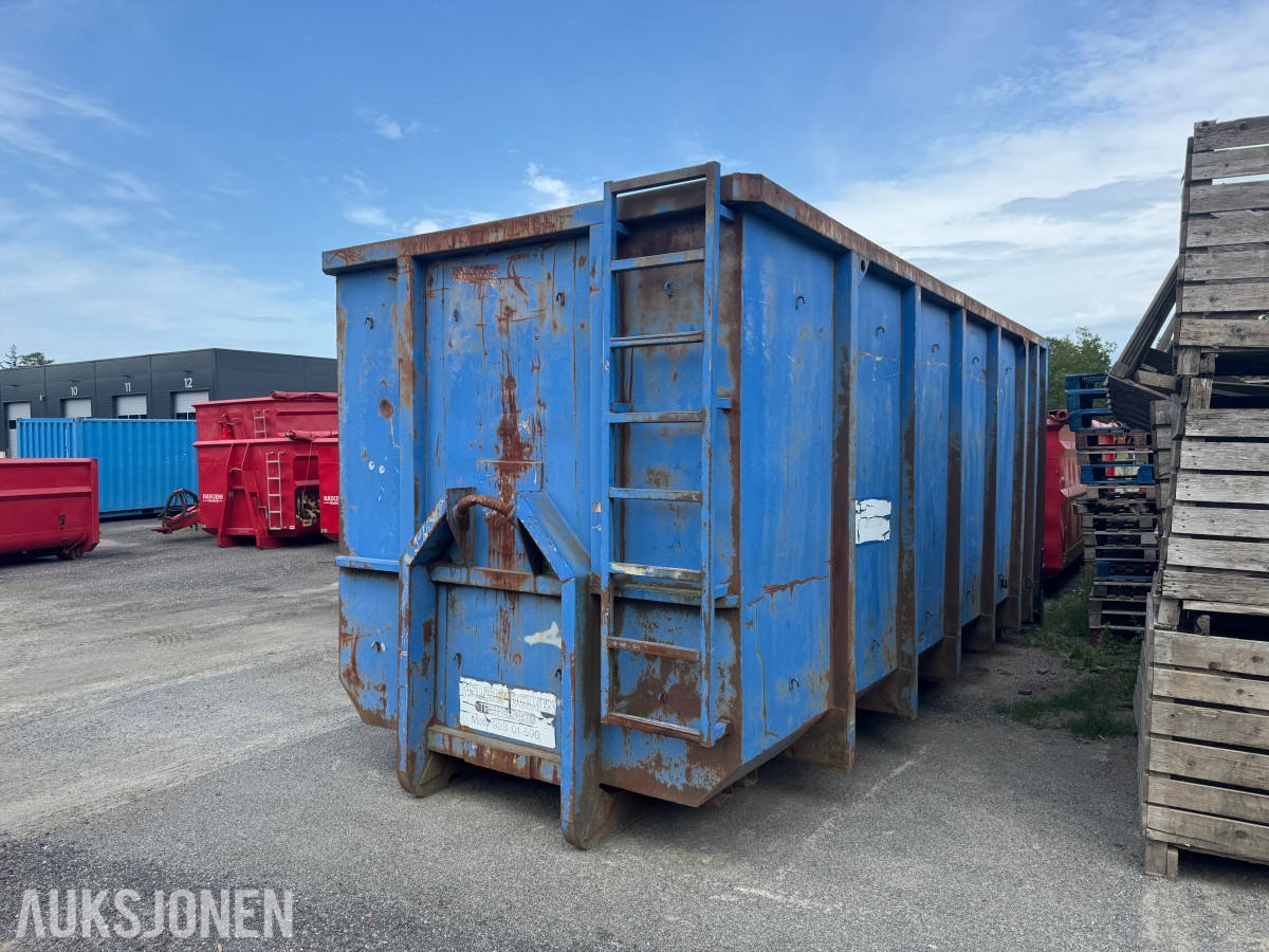 1000 Andre 6 m krokkontainer, 35 m³