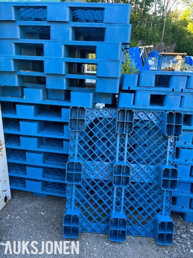 2026 40 STK PLASTPALLER 100X120 CM Paller *Ingen minstepris*