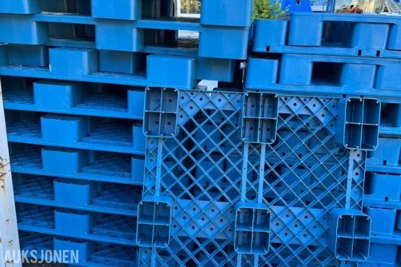2026 40 STK PLASTPALLER 100X120 CM Paller *Ingen minstepris*