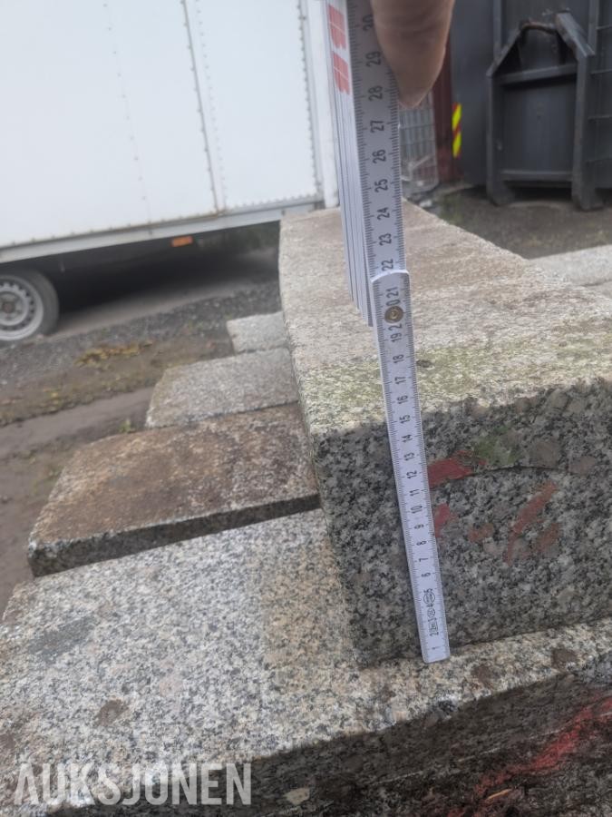 Granitt Kantstein, 2 paller