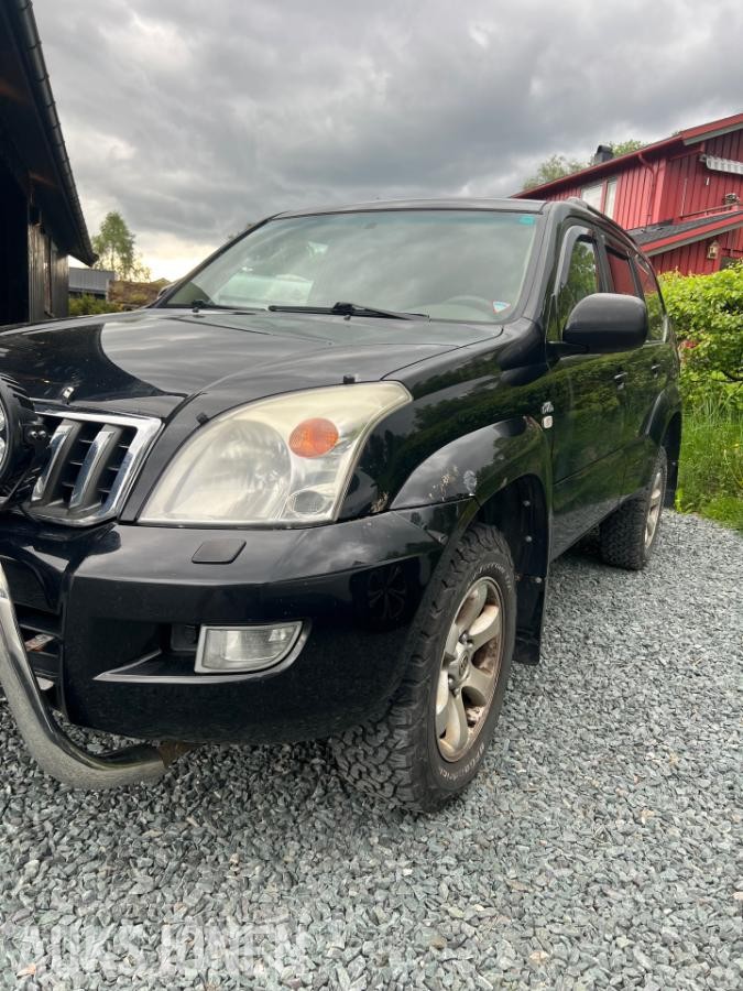 2007 Toyota Land Cruise 3.0 Diesel 173hk 4WD Automat, Cruisekontroll, Kupevarmer
