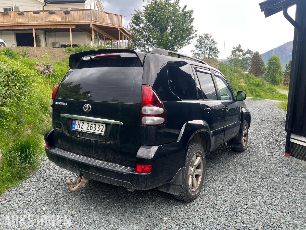 2007 Toyota Land Cruise 3.0 Diesel 173hk 4WD Automat, Cruisekontroll, Kupevarmer