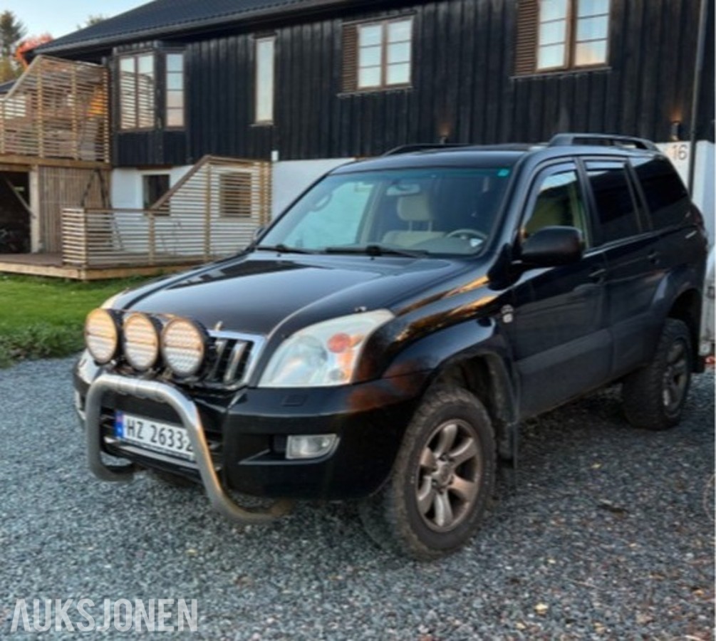 2007 Toyota Land Cruise 3.0 Diesel 173hk 4WD Automat, Cruisekontroll, Kupevarmer